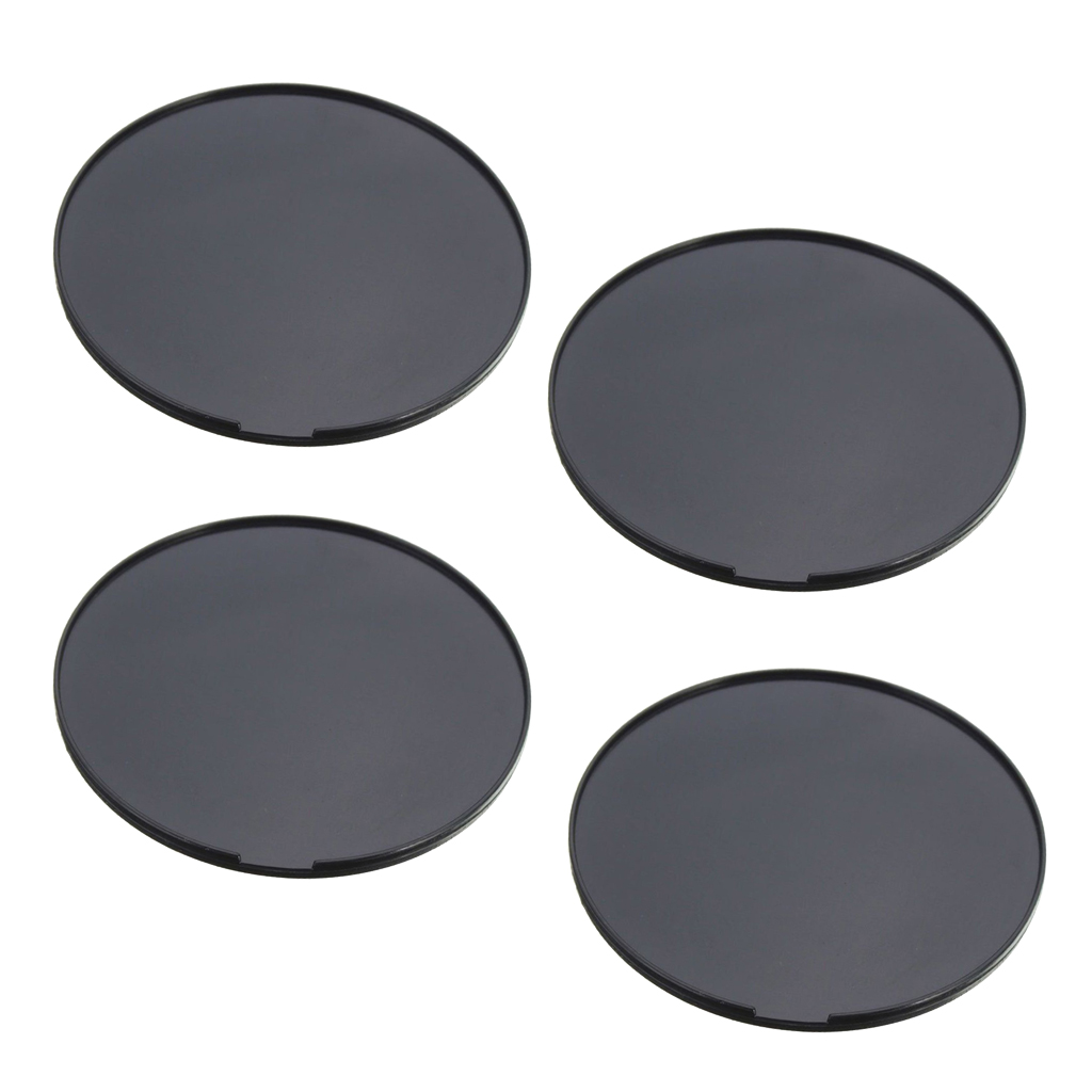 4x Adhesive Mounting Disk for Car Dashboards Vehicles with Windshields (72mm)