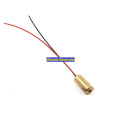 10PCS 9MM laser head laser tube 3V laser diode 30ma 5mw red dot (small horizontal line)