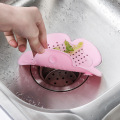Anti-blocking Sink Strainer Silicone Drain Sink Filter Flower Mesh Colander Hair Catcher For Bathtub Sewer Kitchen Supplies