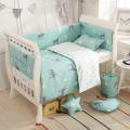 2020 Cotton Baby Bedding Sets Animal Deer Newborn Bumpers Soft Breathable Liner High Quality Sheet Pillow Storage Bag Unisex