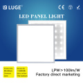 Led grille light 600x600 bottom luminous flat plate light mineral wool board condole top embedded panel light engineering lamp d