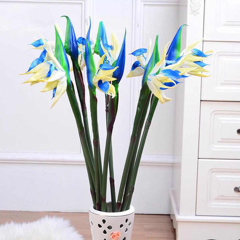 Artificial Flower Bird Of Paradise Fake Plant Silk Strelitzia Reginae Home Decor Artificial & Dried Flowers Hot