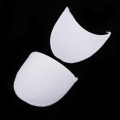 6 Pairs Sponge Shoulder Pads 13mm Thickness White Sewing Craft
