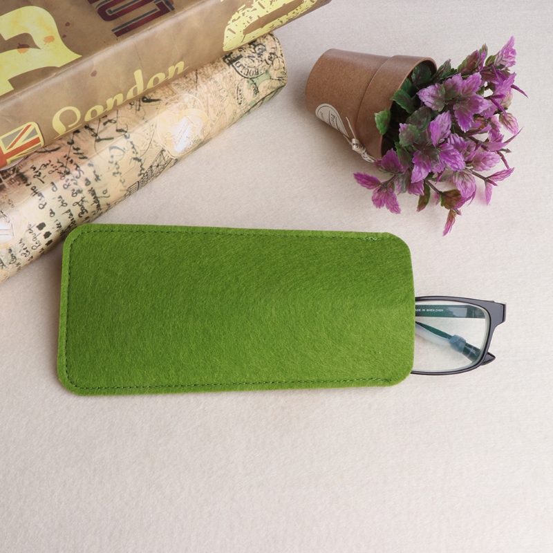 Felt Sunglasses Bags Cases Portable Soft Glasses Package Glasses Accessories