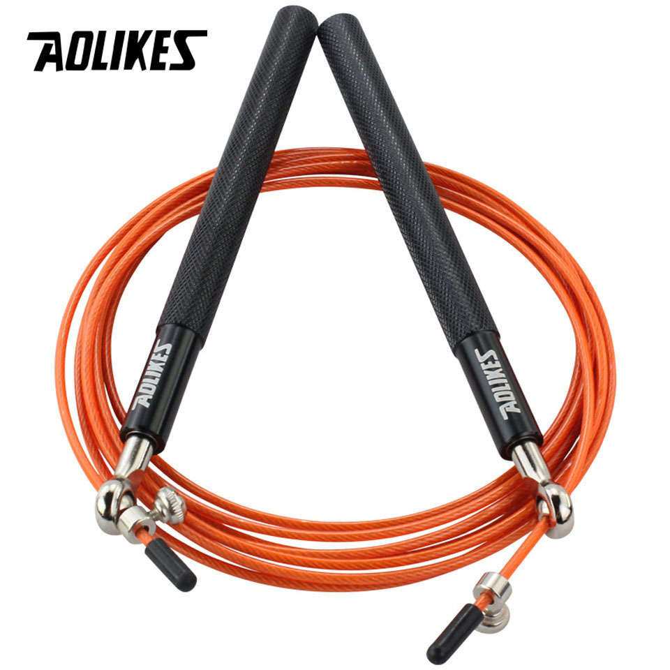 Crossfit Speed Jump Rope Professional Skipping Rope For MMA Boxing Fitness Skip Workout Training Cable Speed Jump Ropes
