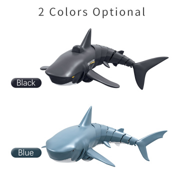 Mini RC Shark Remote Control Toy Swim Toy Underwater RC Boat Electric Racing Boat Spoof Toy Pool