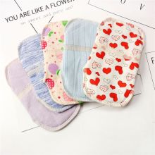 2pcs Washable Menstrual Pad Reusable Sanitary Mama Pad Soft Cotton Cloth Feminine Hygiene Panty Liner Towel Pads Health Care