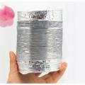 1.5m/2m Aluminum Foil Duct Hose Flex Air Intake Pipe Ventilation Fan Exhaust Vent Hose for HVAC Ventilation