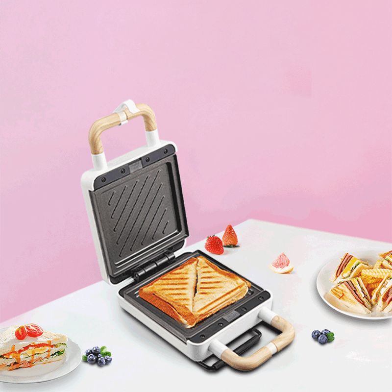 600W Electric Sandwich Maker Waffle Maker Toaster Baking Multifunction Breakfast Machine takoyaki Sandwichera 220V