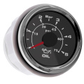 7 Colors Backlight Boat Car Oil Pressure Gauge with 5 Bar / 10 Bar Oil Pressure Meter fit for 9~32V