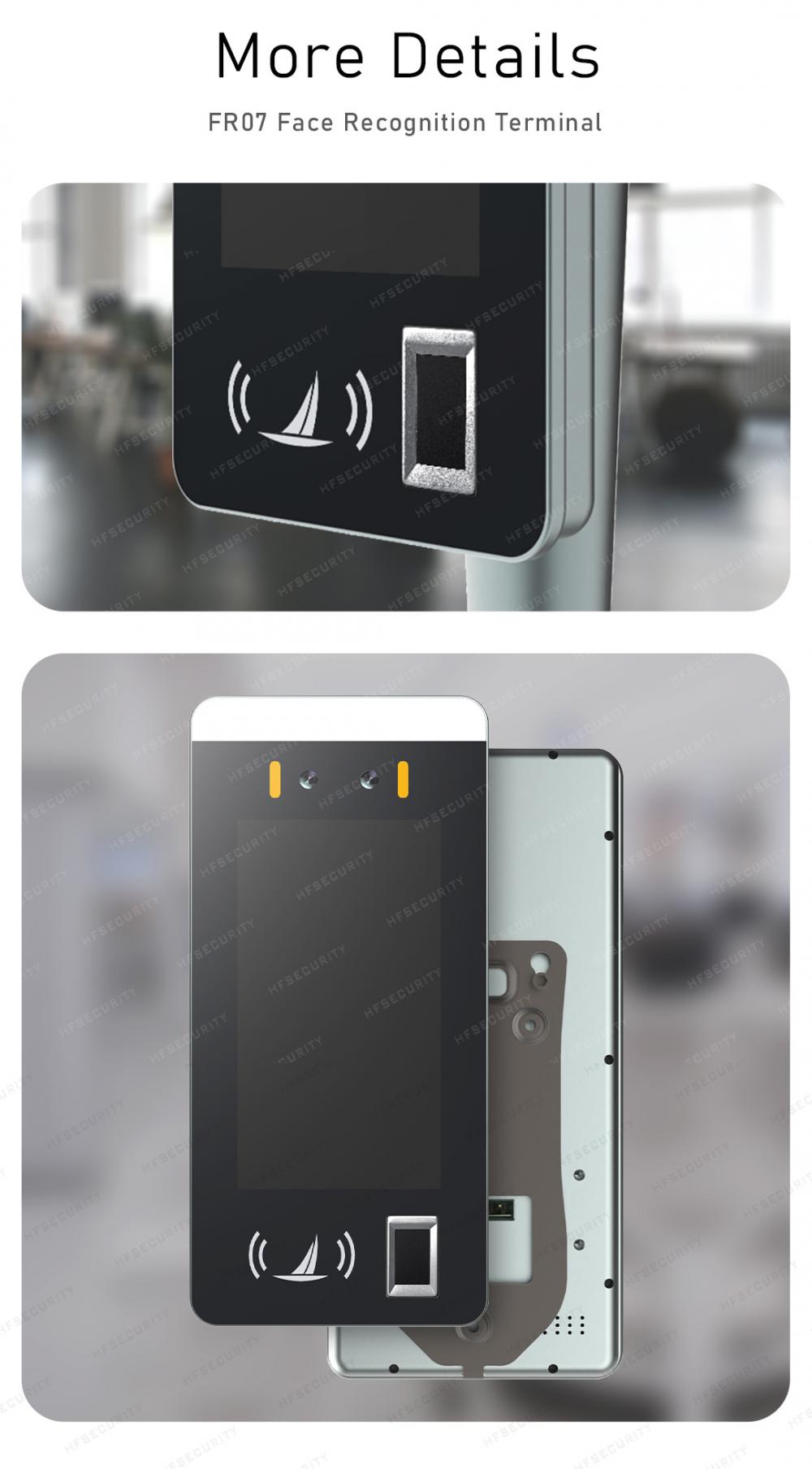 7 Inch Employee Time Record Identification Device