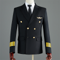 Staff New Male Aviation Uniform Costume Performance Suits Men Clothing Airline Captain Pilot Cosplay