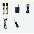 2 Karaoke Wireless Microphone 1receiver MIC mikrofon KTV Karaoke player Echo System Digital Sound Audio Mixer Singing Machine E8