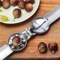 Stainless Steel 2 in 1 Quick Chestnut Clip Walnut Pliers Metal NutCracker Sheller Nut Opener Kitchen Tools Cutter Gadgets