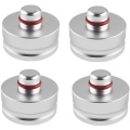 4 Pcs Jack Lift Point Pad Adapter Aluminum for Tesla Model 3 Models -Safely Raising Vehicle - Protects Car Jack From Daing Te