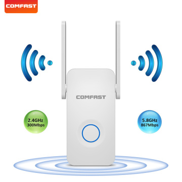 COMFAST 1200Mbps high speed WIFI Repeater Dual Band 2.4&5G WiFi Signal Amplifier 802.11ac Wireless Router booster CF-WR752AC V2