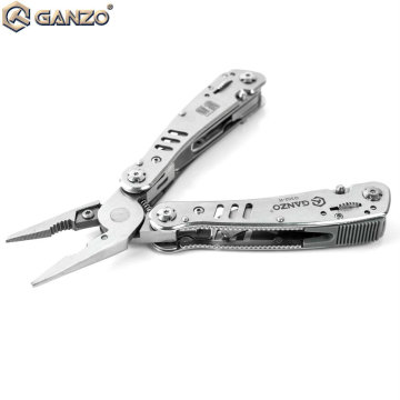 Ganzo G302H Outdoors Motor Multi Pliers Tool Kit With Nylon Pouch Combination Stainless Steel Folding Knife Pliers For Camping