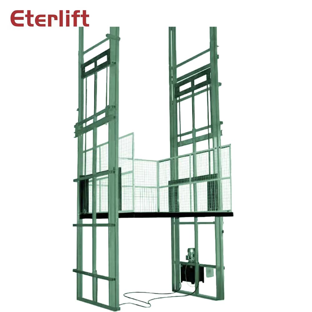 vertical car lift Lead Rail Freight Elevator Cargo Lift