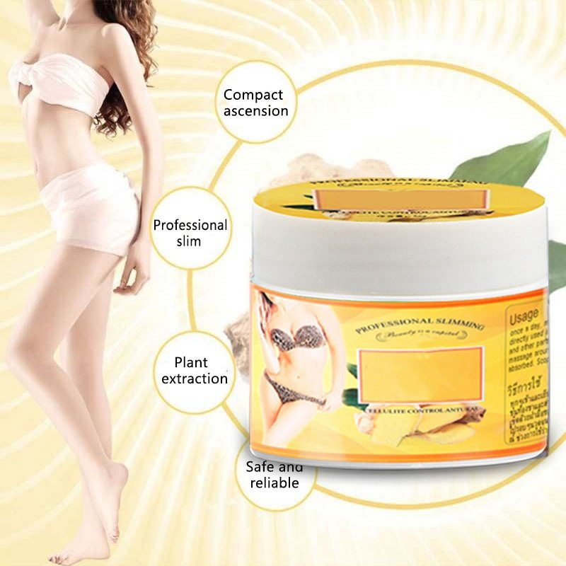 Ginger Fat Burning Cream Anti-cellulite Full Body Slimming Weight Loss Massaging Cream Leg Body Waist Reduce Slim Cream