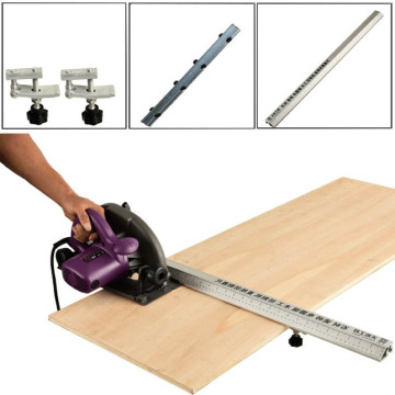 Flip saw Electric Circular Saw Cutting Machine Guide Foot Ruler Guide 3in 1 45 Degrees Chamfer Fixture Angle Cutting Helper Tool