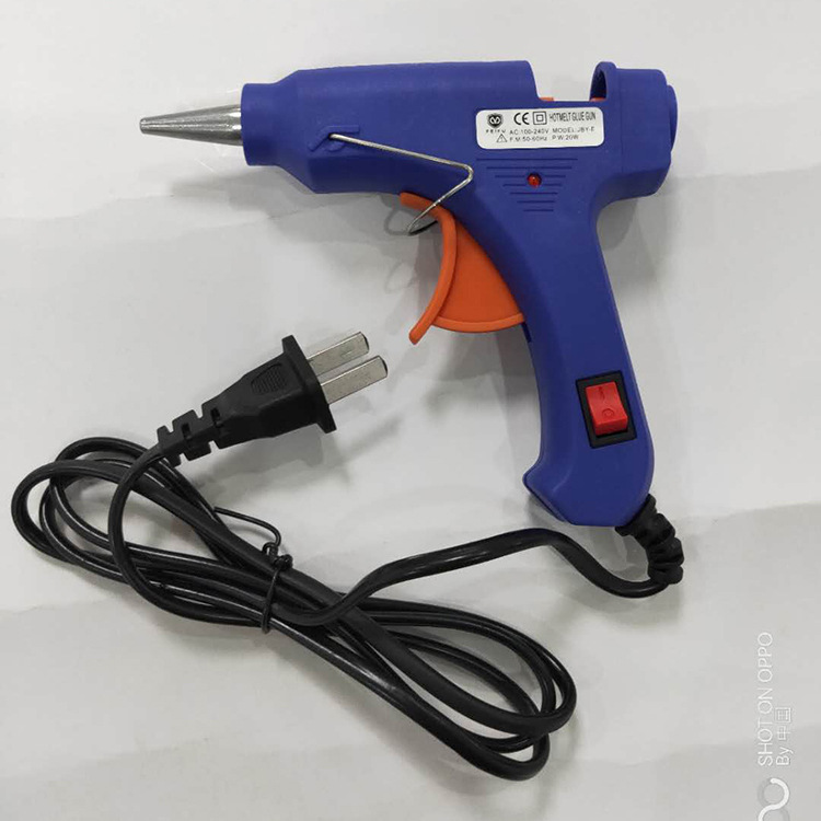 Mini 20w Melt Glue Gun for Sealing Wax Stick 100-240V Professional High Temp Heater Hot Glue Gun Repair Heat tool Fit 7mm Stick