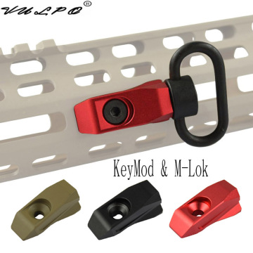 VULPO Keymod M-Lok Handguard Rail Sling Swivel Adapter Mount Attachment Hunting Accessories