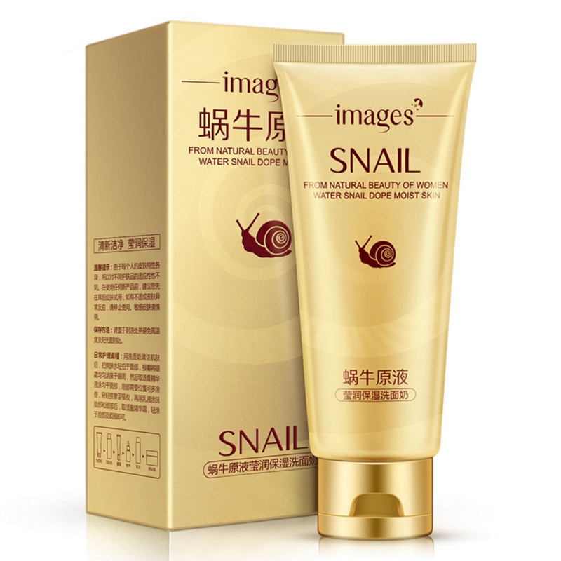 Facial Cleanser Snail Stock Solution Face Cleansing Products Tool Shrink Pores Moisturizing Nourishing Skin Face Washing Product