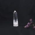 1PC 100%Natural Rock Crystal Quartz Hexagonal Rod Point Quartz Crystal Mineral Ornament Modern Home Decoration Small Decora Gift