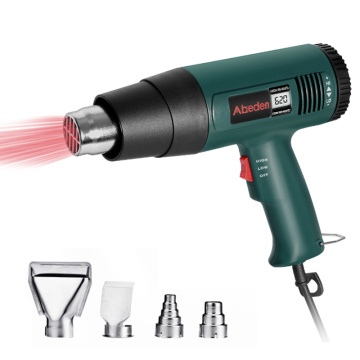 Heat Gun/Hot Gun LCD Digital 1800W 50~600℃ Temperature Control Air Volume 2 Mode Hot Air Machine Hot Air Gun With LCD Digital