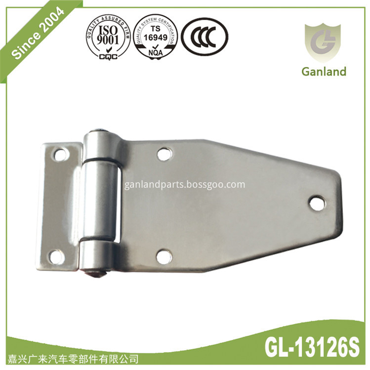 External Side Flat Stainless Steel Hinge With 180 Opening