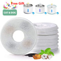 Replaced Activated Carbon Filter For Cat Drinking Fountain Water Feeder Replacement Filter for Pet Round Drinking Fountain