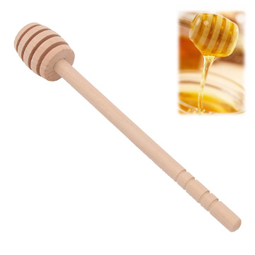 DLKKLB 1 Pc Honey Stir Bar Beekeeping Honey Tools Wood Honey Splash Bar Stirring Rod Hammer Beekeeping Supplies Tools