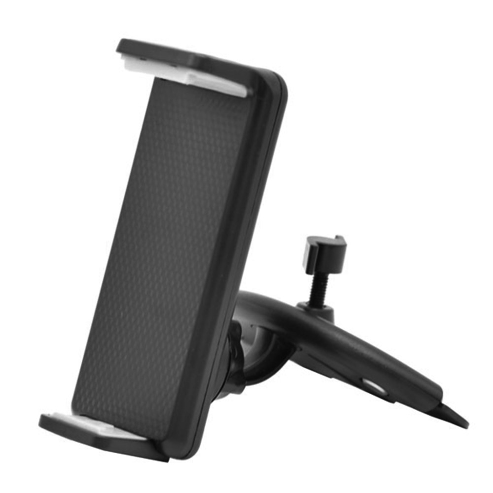 OPEN-SMART 360 Rotation Car CD Slot Mount Holder Stand For 4-11 inch Smart Phone Tablet PC For for iPad 1/2/3/4/6/Mini