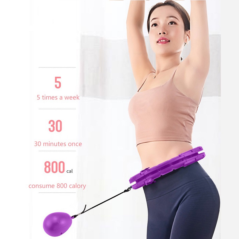 Smart training hoops fitness cycle indoor gym yoga equipment fitness body building equipment electronic counting sport exercise