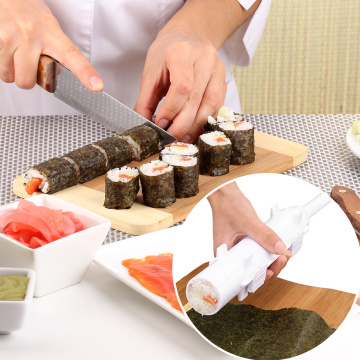 Sushi Maker Roller Rice Mold Sushi Bazooka Vegetable Meat Rolling Tool DIY Sushi Making Machine Kitchen Sushi Tool