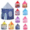 135CM Kids Play Tents Ball Pool Tent Toys Boy Girl Princess Castle Portable Indoor Outdoor Baby Play Tents House Hut Kids Toy