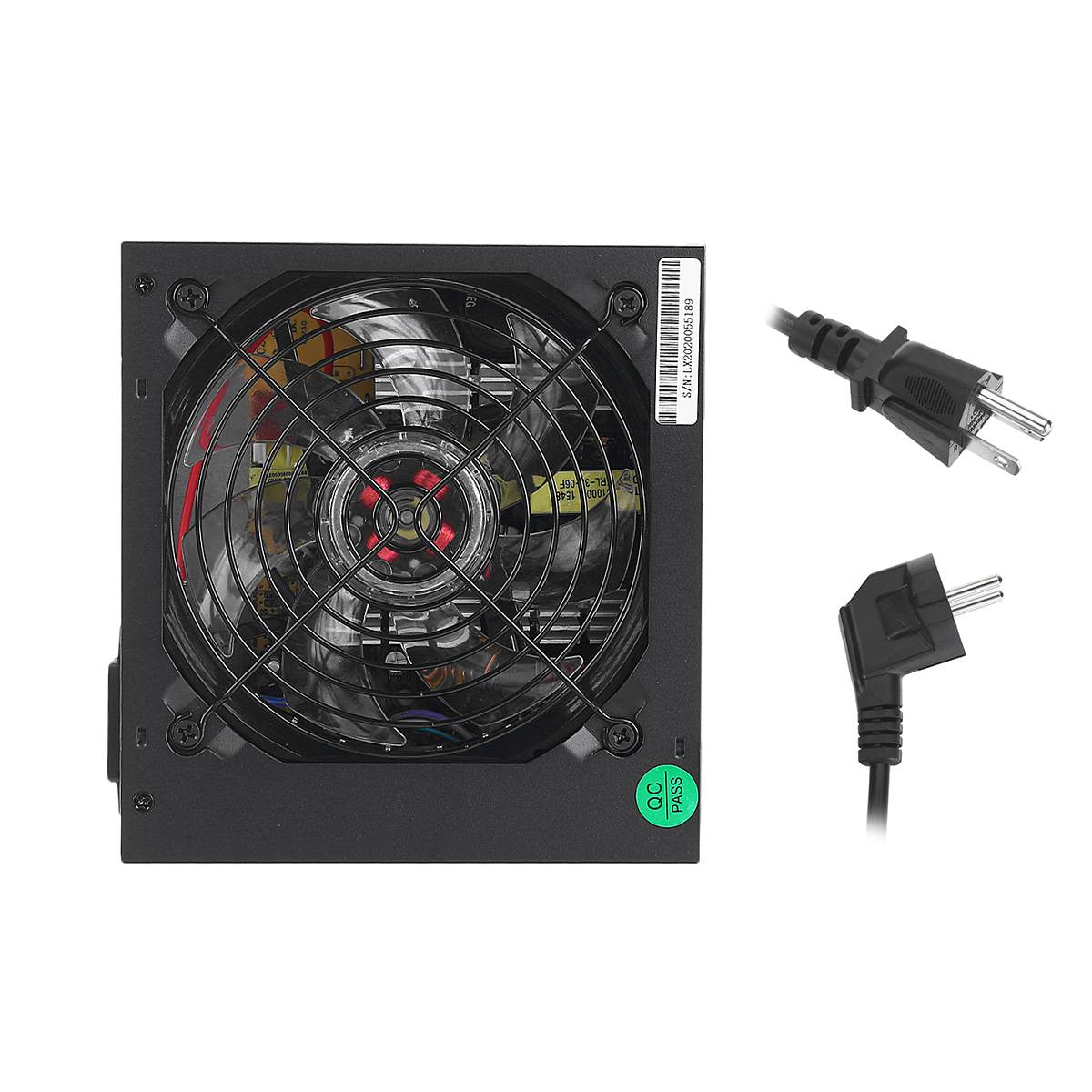 750W Power Supply PSU PFC Red Led Silent Fan ATX 24pin 12V PC Computer SATA Gaming PC Power Supply For Intel AMD Computer