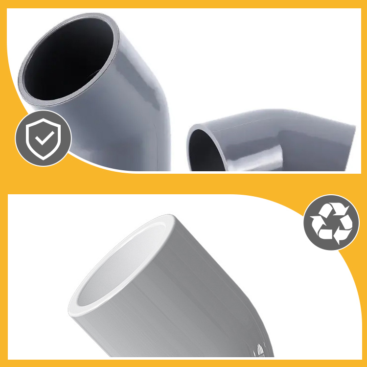 Pvc U 45 Degree Elbow