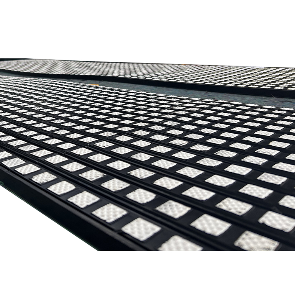 Ceramic drum cover rubber for coal mine