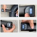 Multipurpose Portable Electric Inflator USB Rechargeable LCD Display Tire Air Pump LED Light Air Compressor for Bike Car