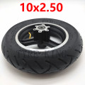 10 Inch 10x2.50 Wheel Tire 10*2.50 Inner Outer Tyre with Alloy Rim for SPEEDWAY Electric Scooter Accessories