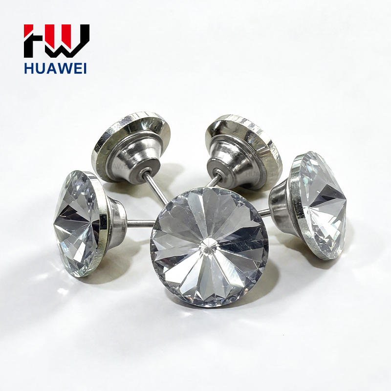 satellite crystal button