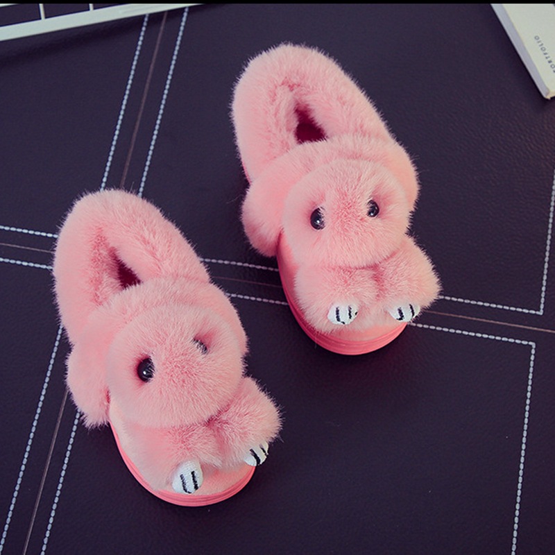 shoes toddler girl fur unicorn kids sandals girls slipper kids house sneaker furry for baby indoor winter girl toddler slippers