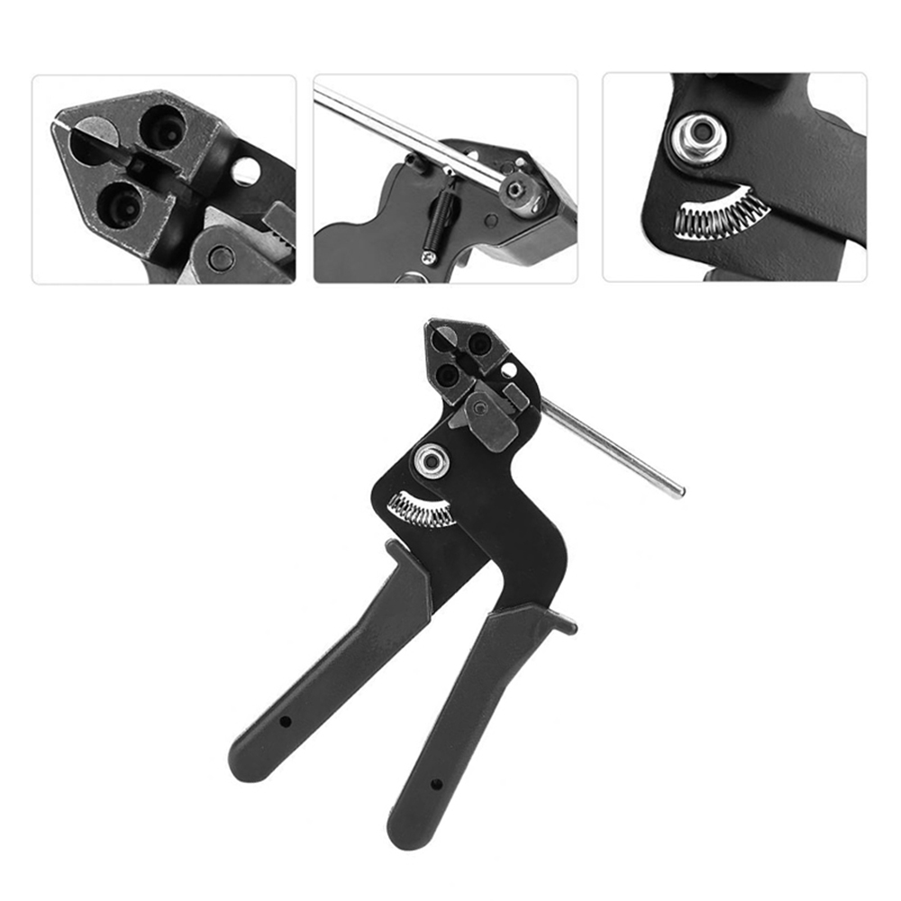 Stainless Steel Cable Tie Pliers Zip Tie Automatic Tension Cut Off Gun Special Pliers Fastening Tool