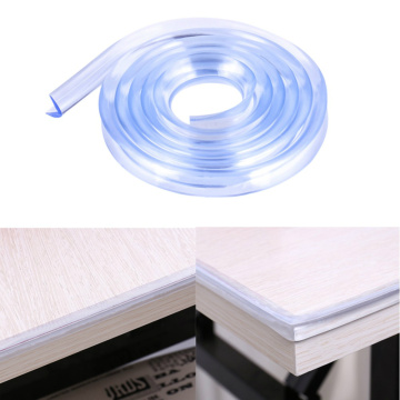1M Baby Safety Table Desk Edge Transparent Edge Corner Protection Strip Baby Collision Proof Edge Guards Soft Softener Bumper