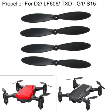 4pcs Propellers Blades For D2/ LF606/ G1/ S15 Mini Rc Quadcopter Drone fun gift toys for children игрушки для детей#CN25