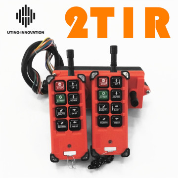 Free Shipping 18-65V 65V-440V Industrial Wireless Radio Remote Control F21-E1B 8 Channel Buttons Switchs for UTING Hoist Crane