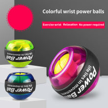 2020 LED Wrist Ball Trainer Strengthener Gyro Power Ball Arm Exerciser Power Ball Exercise Machine Home Gym Fitness Equipment