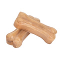10Pcs/Lot Samll Size 5cm Crystal Leather Pressing Bone Chews Snack Food Treats Dogs Bones For Pet Puppy Supplies Dog Toys
