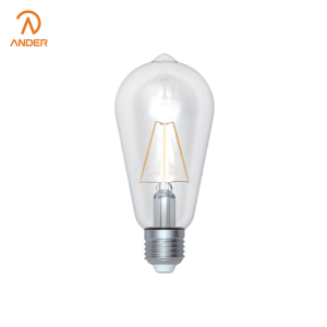 Transparent Filament Bulb with Flexible Lighting Solutions